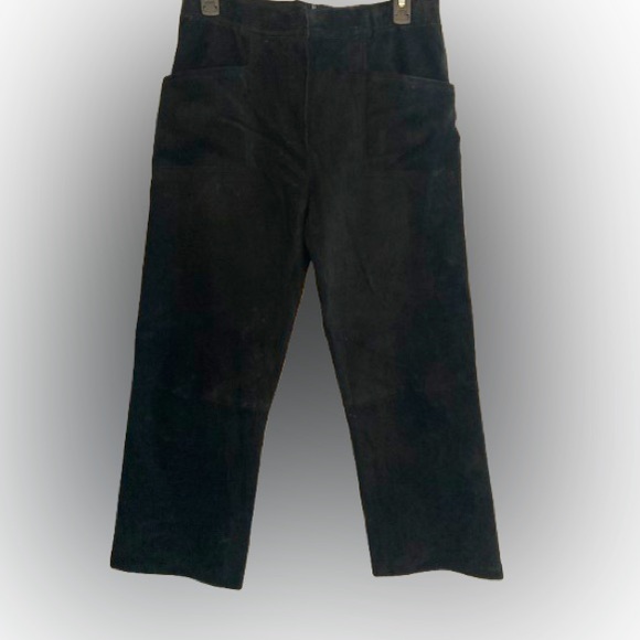 Elie Tahari Suede Dress Pants Size 8 Good Condition - Picture 1 of 2